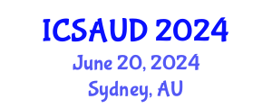 International Conference on Sustainable Architecture and Urban Design (ICSAUD) June 20, 2024 - Sydney, Australia