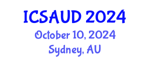 International Conference on Sustainable Architecture and Urban Design (ICSAUD) October 10, 2024 - Sydney, Australia