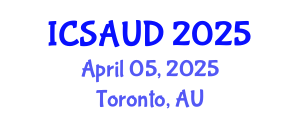 International Conference on Sustainable Architecture and Urban Design (ICSAUD) April 05, 2025 - Toronto, Australia