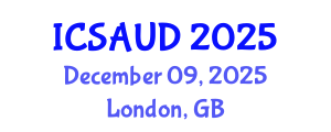 International Conference on Sustainable Architecture and Urban Design (ICSAUD) December 09, 2025 - London, United Kingdom