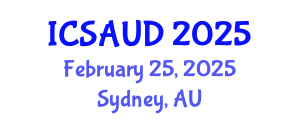 International Conference on Sustainable Architecture and Urban Design (ICSAUD) February 25, 2025 - Sydney, Australia