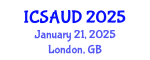 International Conference on Sustainable Architecture and Urban Design (ICSAUD) January 21, 2025 - London, United Kingdom