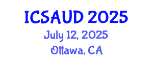 International Conference on Sustainable Architecture and Urban Design (ICSAUD) July 12, 2025 - Ottawa, Canada