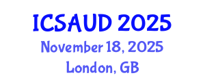 International Conference on Sustainable Architecture and Urban Design (ICSAUD) November 18, 2025 - London, United Kingdom
