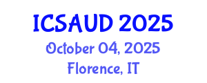 International Conference on Sustainable Architecture and Urban Design (ICSAUD) October 04, 2025 - Florence, Italy