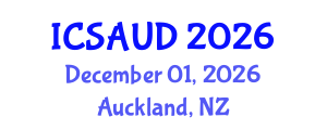 International Conference on Sustainable Architecture and Urban Design (ICSAUD) December 01, 2026 - Auckland, New Zealand