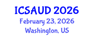International Conference on Sustainable Architecture and Urban Design (ICSAUD) February 23, 2026 - Washington, United States International Conference on Sustainable Architecture and Urban Design (ICSAUD) February 23, 2026 - Washington, United States