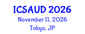 International Conference on Sustainable Architecture and Urban Design (ICSAUD) November 11, 2026 - Tokyo, Japan