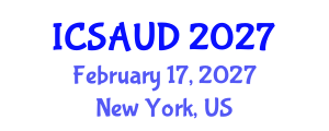 International Conference on Sustainable Architecture and Urban Design (ICSAUD) February 17, 2027 - New York, United States International Conference on Sustainable Architecture and Urban Design (ICSAUD) February 17, 2027 - New York, United States