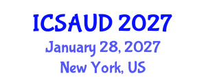 International Conference on Sustainable Architecture and Urban Design (ICSAUD) January 28, 2027 - New York, United States International Conference on Sustainable Architecture and Urban Design (ICSAUD) January 28, 2027 - New York, United States