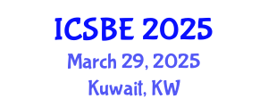 International Conference on Sustainable Blue Economy (ICSBE) March 29, 2025 - Kuwait, Kuwait