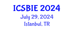 International Conference on Sustainable Building and Infrastructure Engineering (ICSBIE) July 29, 2024 - Istanbul, Turkey