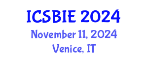 International Conference on Sustainable Building and Infrastructure Engineering (ICSBIE) November 11, 2024 - Venice, Italy