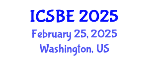 International Conference on Sustainable Buildings and Environment (ICSBE) February 25, 2025 - Washington, United States