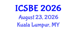 International Conference on Sustainable Buildings and Environment (ICSBE) August 23, 2026 - Kuala Lumpur, Malaysia