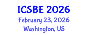 International Conference on Sustainable Buildings and Environment (ICSBE) February 23, 2026 - Washington, United States International Conference on Sustainable Buildings and Environment (ICSBE) February 23, 2026 - Washington, United States