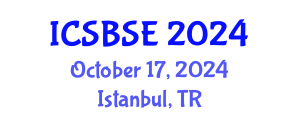 International Conference on Sustainable Buildings, Sustainability and Environment (ICSBSE) October 17, 2024 - Istanbul, Turkey