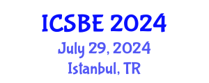 International Conference on Sustainable Built Environment (ICSBE) July 29, 2024 - Istanbul, Turkey