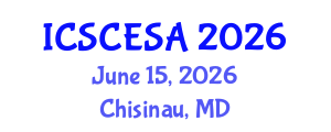 International Conference on Sustainable Civil Engineering and Sustainable Applications (ICSCESA) June 15, 2026 - Chisinau, Republic of Moldova International Conference on Sustainable Civil Engineering and Sustainable Applications (ICSCESA) June 15, 2026 - Chisinau, Republic of Moldova
