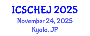 International Conference on Sustainable Communities, Health and Environmental Justice (ICSCHEJ) November 24, 2025 - Kyoto, Japan International Conference on Sustainable Communities, Health and Environmental Justice (ICSCHEJ) November 24, 2025 - Kyoto, Japan