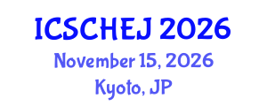International Conference on Sustainable Communities, Health and Environmental Justice (ICSCHEJ) November 15, 2026 - Kyoto, Japan International Conference on Sustainable Communities, Health and Environmental Justice (ICSCHEJ) November 15, 2026 - Kyoto, Japan