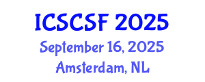 International Conference on Sustainable Consumption and Sustainable Fashion (ICSCSF) September 16, 2025 - Amsterdam, Netherlands