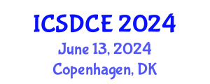 International Conference on Sustainable Design and Construction Engineering (ICSDCE) June 13, 2024 - Copenhagen, Denmark