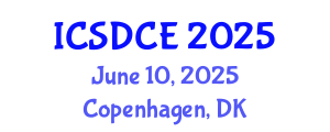 International Conference on Sustainable Design and Construction Engineering (ICSDCE) June 10, 2025 - Copenhagen, Denmark