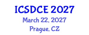 International Conference on Sustainable Design and Construction Engineering (ICSDCE) March 22, 2027 - Prague, Czechia