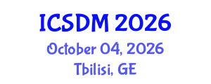 International Conference on Sustainable Design and Manufacturing (ICSDM) October 04, 2026 - Tbilisi, Georgia