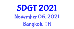 International Conference on Sustainable Development and Green Technology (SDGT) November 06, 2021 - Bangkok, Thailand