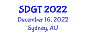 International Conference on Sustainable Development and Green Technology (SDGT) December 16, 2022 - Sydney, Australia