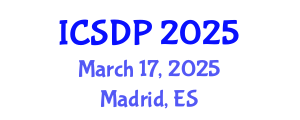 International Conference on Sustainable Development and Planning (ICSDP) March 17, 2025 - Madrid, Spain