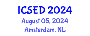 International Conference on Sustainable Economic Development (ICSED) August 05, 2024 - Amsterdam, Netherlands