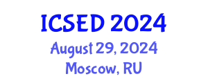 International Conference on Sustainable Economic Development (ICSED) August 29, 2024 - Moscow, Russia