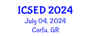 International Conference on Sustainable Economic Development (ICSED) July 04, 2024 - Corfu, Greece