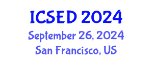 International Conference on Sustainable Economic Development (ICSED) September 26, 2024 - San Francisco, United States