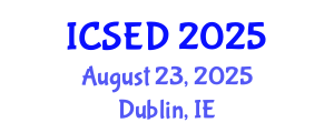 International Conference on Sustainable Economic Development (ICSED) August 23, 2025 - Dublin, Ireland