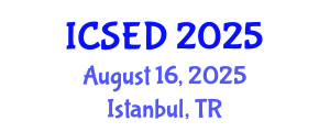 International Conference on Sustainable Economic Development (ICSED) August 16, 2025 - Istanbul, Turkey