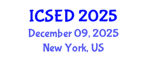 International Conference on Sustainable Economic Development (ICSED) December 09, 2025 - New York, United States