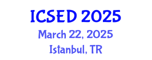 International Conference on Sustainable Economic Development (ICSED) March 22, 2025 - Istanbul, Turkey