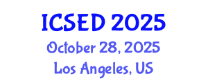 International Conference on Sustainable Economic Development (ICSED) October 28, 2025 - Los Angeles, United States