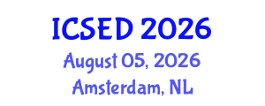 International Conference on Sustainable Economic Development (ICSED) August 05, 2026 - Amsterdam, Netherlands