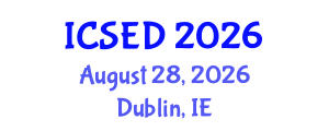 International Conference on Sustainable Economic Development (ICSED) August 28, 2026 - Dublin, Ireland International Conference on Sustainable Economic Development (ICSED) August 28, 2026 - Dublin, Ireland