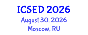 International Conference on Sustainable Economic Development (ICSED) August 30, 2026 - Moscow, Russia