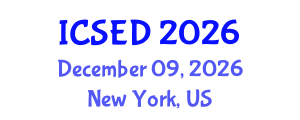 International Conference on Sustainable Economic Development (ICSED) December 09, 2026 - New York, United States International Conference on Sustainable Economic Development (ICSED) December 09, 2026 - New York, United States