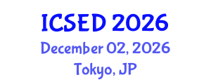 International Conference on Sustainable Economic Development (ICSED) December 02, 2026 - Tokyo, Japan