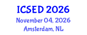 International Conference on Sustainable Economic Development (ICSED) November 04, 2026 - Amsterdam, Netherlands