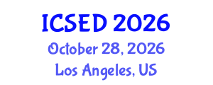 International Conference on Sustainable Economic Development (ICSED) October 28, 2026 - Los Angeles, United States