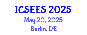 International Conference on Sustainable Energy and Environmental Sciences (ICSEES) May 20, 2025 - Berlin, Germany